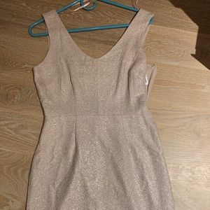 Forever 21 Rose Gold Cocktail Dress